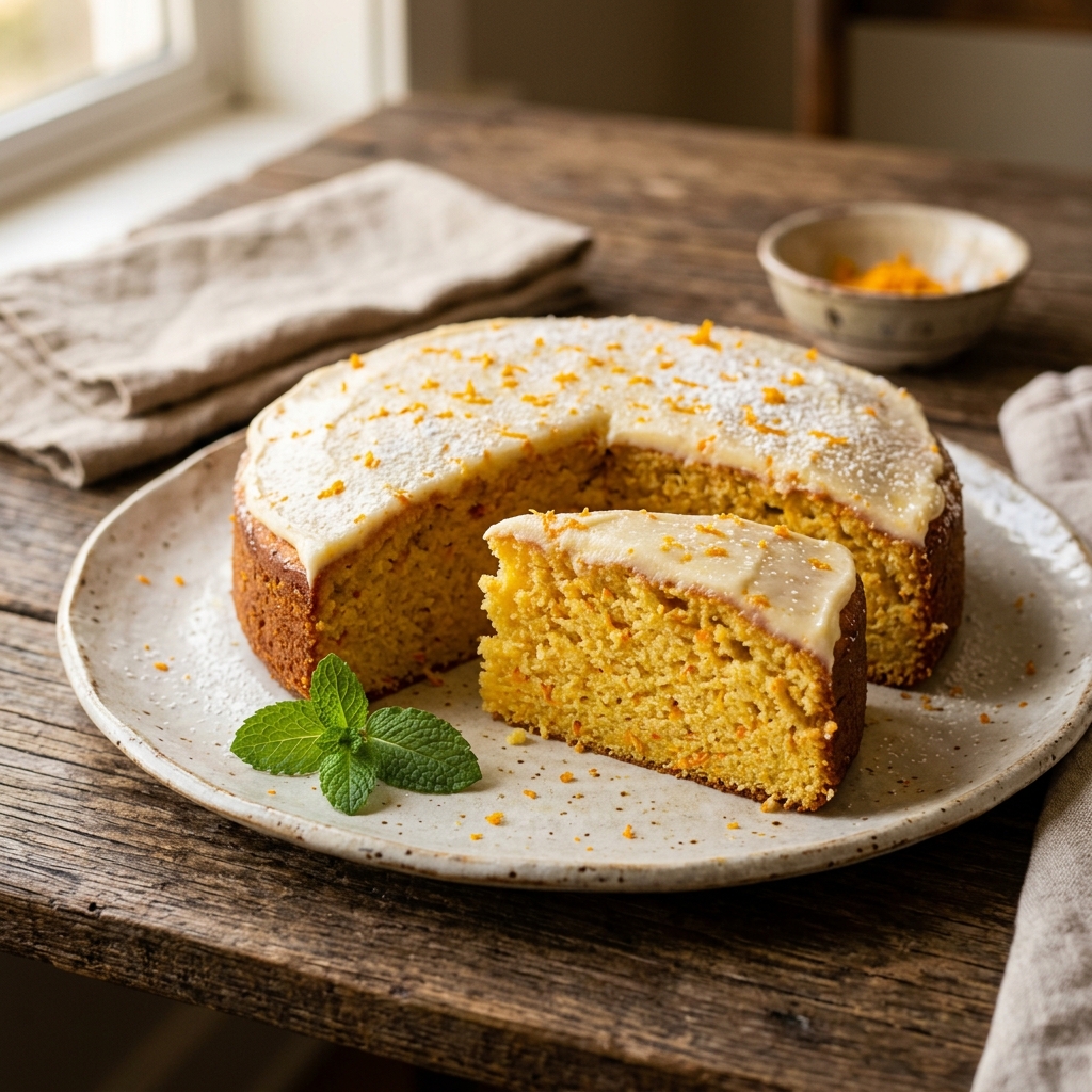 Orange Cake from Sugar Blossoms